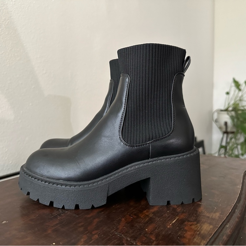 Black Madden Girl Boots 8.5